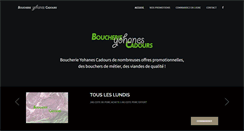 Desktop Screenshot of boucherie-yohanes-cadours.com